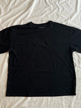 PacSun Basics Black Oversized T-Shirt - Men's Large